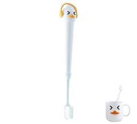 Spazzolino da denti per bambini, spazzolini manuali a forma di con setole morbide | Spazzolino da denti adorabile per la pulizia profonda con manico in silicone per bambini, ragazzi e ra