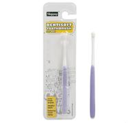 Spazzolino da denti per cani e gatti con setole morbide, facile da pulire e curare, con testa antiscivolo RmG466 (D, 15,2 x 1 x 1,2 cm)