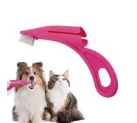 Spazzolino da denti per cani e gatti, setole morbide per una pulizia delicata dei denti, respiro e gengive più , adatto per viaggi, cura quotidiana degli animali domestici