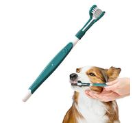 Spazzolino da denti per gatti morbidi, spazzolino da denti per cani di piccola taglia, spazzolino da denti per cani a tre teste, spazzola anti-alito per gattino strumento per la pulizia della bocca a