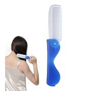 Spazzolino da denti pieghevole - Spazzolino da denti e pettine pieghevoli per i viaggi | Spazzole per dentizione a setole morbide per capelli per adulti e cura dei denti o dei capelli per il campeggio