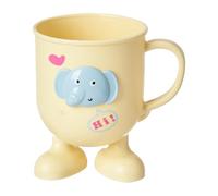 Spazzolino da denti - Tazza di elefante di cartoni animati per collutorio e pulizia dei denti | Drinkware da bagno riutilizzabile per adulti e anche usato come Ta