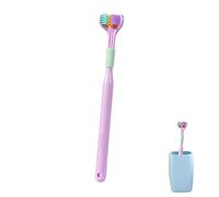 Spazzolino da denti tre lati, spazzolino da denti autismi 3 lati, spazzolino sensoriale autismo, spazzolino da denti tre setole, spazzolino da denti forma di V, pulizia completa per bambini,