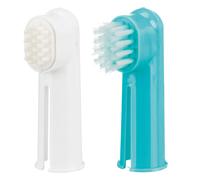 Trixie Kit Di 2 Spazzole Da Dito Per Cani 2 Pièces