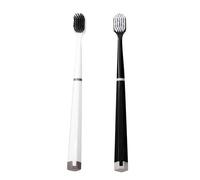 Spazzolino da viaggio - Spazzolino da denti leggero con setole morbide, design con nano setole, per rimuovere l'alito cattivo e la pulizia profonda, strumento a testa larga per donne, uomini, studenti