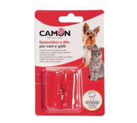Spazzolino dentale a dito per cani e gatti Camon Confezione da 2 pezzi - 1° ORDINE? scegli lo sconto BZR5 / BZR20 + 200 punti fedeltà