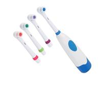 Spazzolino elettrico - 360 gradi Automatico Rotazione Impermeabile Ultrasuoni Bambini Spazzolino Elettrico - Blu