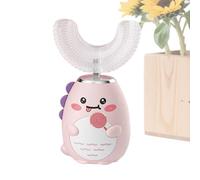 Spazzolino Elettrico a Forma di U per Bambini,Spazzolino Elettrico Per Tutta La Bocca Con Timer E 3 Modalità | Pulitore Dentale Ricaricabile,Per Bambini e Ragazzi Ideale per Casa Viaggio Scuola e Dorm