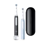 SPAZZOLINO ELETTRICO BRAUN iO3 Duo Pack, Movimento rotatorio e micro-vibrazioni, 3 modalità, display livello carica, timer
