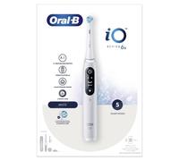 Oral-B iO iO6 Spazzolino Elettrico Ricaricabile Bianco con Custodia da Viaggio