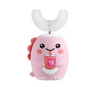 Spazzolino Elettrico Dam Electronics Bambini Forma U Silicone Rosa IPX7 USB