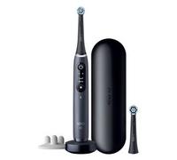Oral-B iO Spazzolino Elettrico Ricaricabile 8S Nero, 2 Testine, 1 Custodia Da Viaggio, 1 Spazzolino