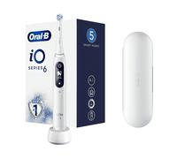 Oral-B iO - 6 - Spazzolino Elettrico Ricaricabile Bianco con Custodia da Viaggio