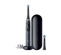 Oral-B iO Spazzolino Elettrico Ricaricabile 8S Nero, 2 Testine, 1 Custodia Da Viaggio, 1 Spazzolino