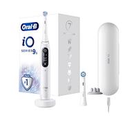 Oral-B iO Spazzolino Elettrico Ricaricabile 9S Bianco, 2 Testine, 1 Custodia Da Viaggio Ricaricabile