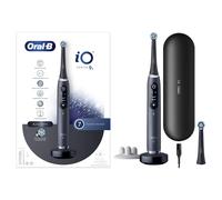 Oral-B iO Spazzolino Elettrico Ricaricabile 9S Nero, 2 Testine, 1 Custodia Da Viaggio Ricaricabile