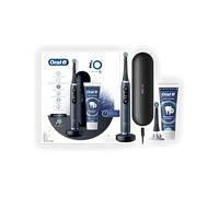 Braun Spazzolino elettrico ricaricabile iO 9 con testina di ricambio, custodia, dentifricio - Nero