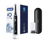 Oral-B iO - 6 - Spazzolino Elettrico Ricaricabile Nero Lava con Custodia da Viaggio