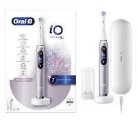 Oral-B iO - 9n - Spazzolino Elettrico Ricaricabile, 1 Spazzolino Rosa Esclusivo Con Tecnologia Magnetica Rivoluzionaria, Display A Colori, 1 Testina, 1 Custodia Da Viaggio Con Caricatore