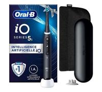 Spazzolino elettrico Oral-B IO5 nero 5 modalità Bluetooth timer display