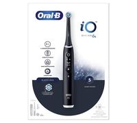 Oral-B iO - 6 - Spazzolino Elettrico Ricaricabile Nero Lava con Custodia da Viaggio