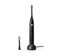 SPAZZOLINO ELETTRICO OROMED SONIC NEXT BLACK, Movimento sonico, 4 modalità, Utilizzabile sotto l'acqua, 2 testine