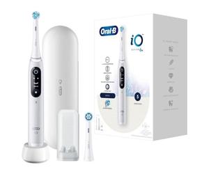 Spazzolino Elettrico Oscillante Oral-B 445234 5 Modalità 2 Testine Sensore Pressione Display Custodia