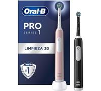 Spazzolino Elettrico Oscillante Oral-B Pro1 Pack 2 3 Modalità Sensore Pressione Timer