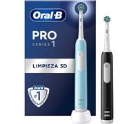Spazzolino Elettrico Oscillante Rotante Oral-B Pro1 Duo 3 Modalita 2 Testine Sensore Pressione Timer