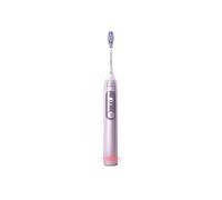 Philips Sonicare AdvancedClean Limited Edition, Spazzolino elettrico - schermo smart, sensore di pressione, promemoria sostituzione testina, 5 modalità di spazzolamento e SmarTimer, rosa, HX3792/12