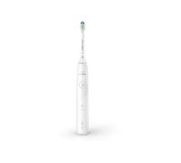Philips Sonicare 5500, spazzolino elettrico sonico con 1 livello di intensità, avviso di pressione, EasyStart, Smartimer e BrushPacer, bianco, modello HX7110/01 [Nuova tecnologia]