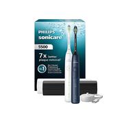 Philips Spazzolino Elettrico Ricaricabile Bianco/Blu Sonicare 5500 HX7119/01