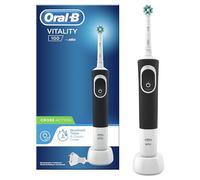 Oral-B Vitality 100 CrossAction Adulto Spazzolino rotante-oscillante Nero, Bianco