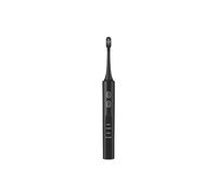 Spazzolino elettrico sonico, 4 modalità, ricarica senza fili, 2 testine intercambiabili, 48.000 battiti al minuto, nero/bianco/rosa/verde (Black)