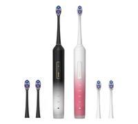 Spazzolino Elettrico Sonico,Cepillo de Dientes Eléctrico,Include 4 Testine,4 Modalità,Timer da 2 Minuti, Ricarica Rapida da 4 Ore,Durata di Circa 180 Giorni,Type-C