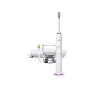 Philips Sonicare DiamondClean Smart 9400 spazzolino elettrico, spazzolino sonico con app, sensore di pressione, rilevamento della testina, bianco, modello HX9917/88