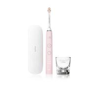 SPAZZOLINO ELETTRICO SONICO PHILIPS Sonicare Serie 9000 DiamondClean con Custodia da Viaggio e Bicchiere di ricarica Rosa HX9911/21