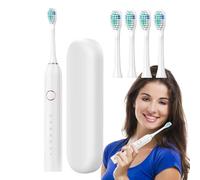 Spazzolino Elettrico,Spazzolini Da Denti Elettrici Da Viaggio - Spazzolino Da Denti Elettrico Con Custodia | Ricaricabile 40000 VPM Ricarica Rapida 3 ore Ultimi 180 Giorni Timer