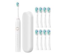 Spazzolino Elettrico,Spazzolini Da Denti Elettrici Da Viaggio | Spazzolino Da Denti Elettrico Da Viaggio,Ricaricabile 40000 VPM Ricarica Rapida 3 ore Ultimi 180 Giorni Timer Intelligente CIPI