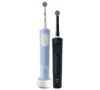 Oral-B Vitality Pro Duo Adulto Spazzolino rotante-oscillante Nero, Blu, Bianco