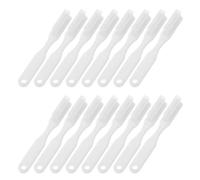 Spazzolino Istituzionale Corto Bianco 100 Pezzi Plastico Manuale