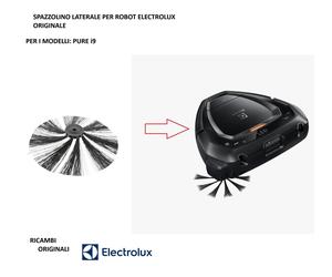 SPAZZOLINO LATERALE ORIGINALE ELECTROLUX PER ROBOT PURE i9, 1 PZ