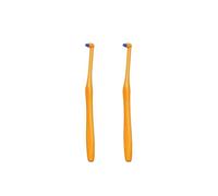 Spazzolino Monociuffo 1/2/5 pezzi Pulizia dei dettagli Spazzolino interdentale Testa piccola Design inclinato Cavità orale profonda(2pcs)