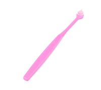Spazzolino Monociuffo Spazzolino interdentale 1 pezzo a raggio singolo Setole a testa piccola for l'igiene orale e la pulizia dei denti degli adulti(Pink)