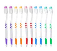 Spazzolino Monouso da Viaggio per Denti, 30 Pezzi, ABS | Set Igienico, Setole Delicate, per Ospiti e Viaggiatori, Pratico nel Cassetto Ufficio o Trasferta