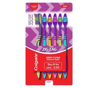 Spazzolino morbido Colgate Zigzag 6 unità,