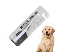 Spazzolino per Cuccioli per la Pulizia dei Denti - Spazzolino Con Setole Morbide Per Cani - Spazzola Per Igiene Cura Cuccioli Manutenzione Routine Domestici