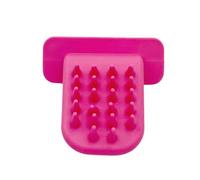 Spazzolino per lingua per gatti - Silicone per uso alimentare 8 x 7,5 x 3 cm Brose massaggiante per peli di animali | Spazzola per massaggio per animali domestici con denti morbidi, depilazione