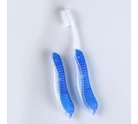 Spazzolino pieghevole - Spazzolino da denti pieghevole da viaggio | Spazzolino manuale pieghevole | Efficace pulizia dei denti per adulti con coperchio integrato per brevi viaggi, campeggio, soggiorni