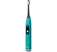 Beurer SC 50 - Spazzolino elettrico con 5 modalità di pulizia e sensore di pressione, 80.000 vibrazioni, display con indicatore di durata della pulizia, con 2 testine di ricambio (Ocean Breeze)
